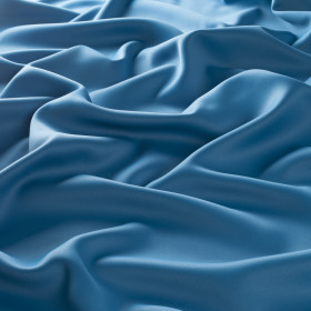 Tissu bleu océan obscurcissant rideau Dimout Fr Gardisette JAB| artapisserie.fr