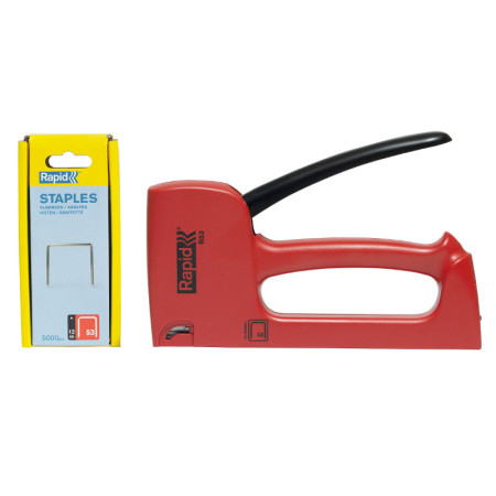 Lot 3 Boîtes Agrafes Rapid Super Strong 26/8+ Galvanisées – 3000 Agrafes Extra Puissantes Pour Agrafeuse Standard