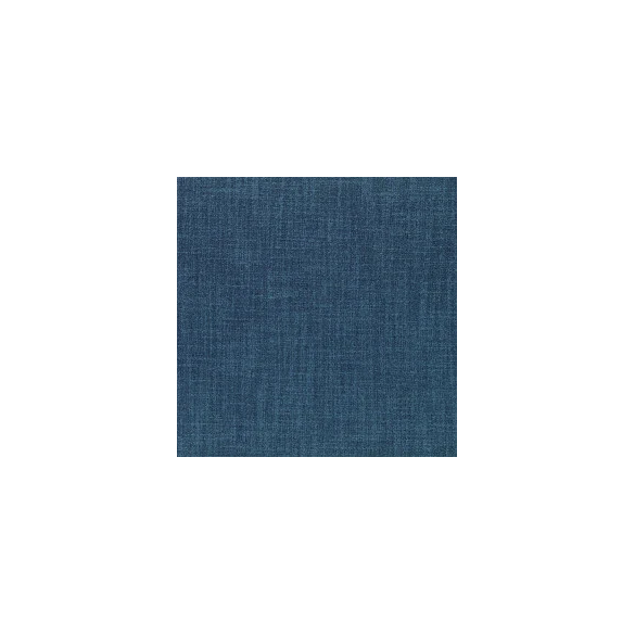 Tissu aspect lin Dune bleu azurite Casamance 296 cm | Artapisserie.fr