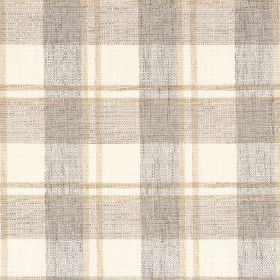 Tissu à carreaux Tartana lin Camengo | Artapisserie.fr