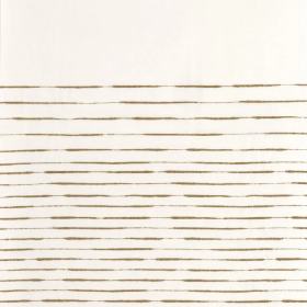 Tissu à rayures Eyre moka Camengo 300 cm | Artapisserie.fr