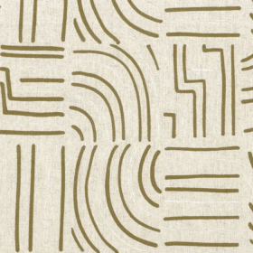 Tissu graphique Kara mousse Camengo | Artapisserie.fr