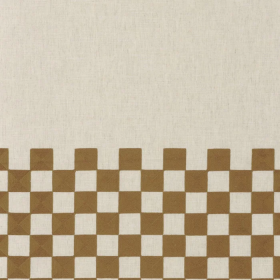 Tissu brodé Dazzle recyclé ficelle Camengo 300cm | Artapisserie.fr