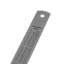 Règle métallique 50cm inox, Réglet semi-rigide gradué | artapisserie.fr