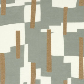 Tissu à rayures Brisbane horizon Camengo | Artapisserie.fr