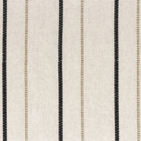 Tissu à rayures Yarra carbone Camengo | Artapisserie.fr