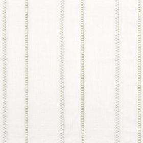 Tissu à rayures Yarra neige Camengo | Artapisserie.fr