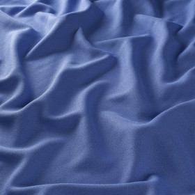 Tissu Crêpe bleu denim FR JAB | Artapisserie.fr