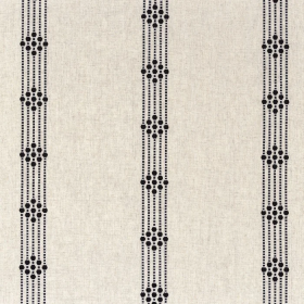 Tissu à rayures Oryo carbone Camengo | Artapisserie.fr