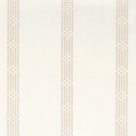 Tissu à rayures Oryo neige Camengo | Artapisserie.fr