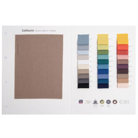 Tissu pare solaire collioure Sotexpro M1 280 cm, pièce 50m | artapisserie.fr