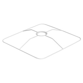 Carcasse abat jour cercle à jeton carré coins ronds 30 cm Carcasse abat jour cercle à jeton carré coins ronds 30 cm | artapisserie.fr