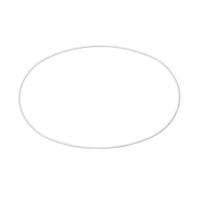 Carcasse abat jour cercle nu ovale 30 cm Carcasse abat jour cercle nu ovale 30 cm | artapisserie.fr