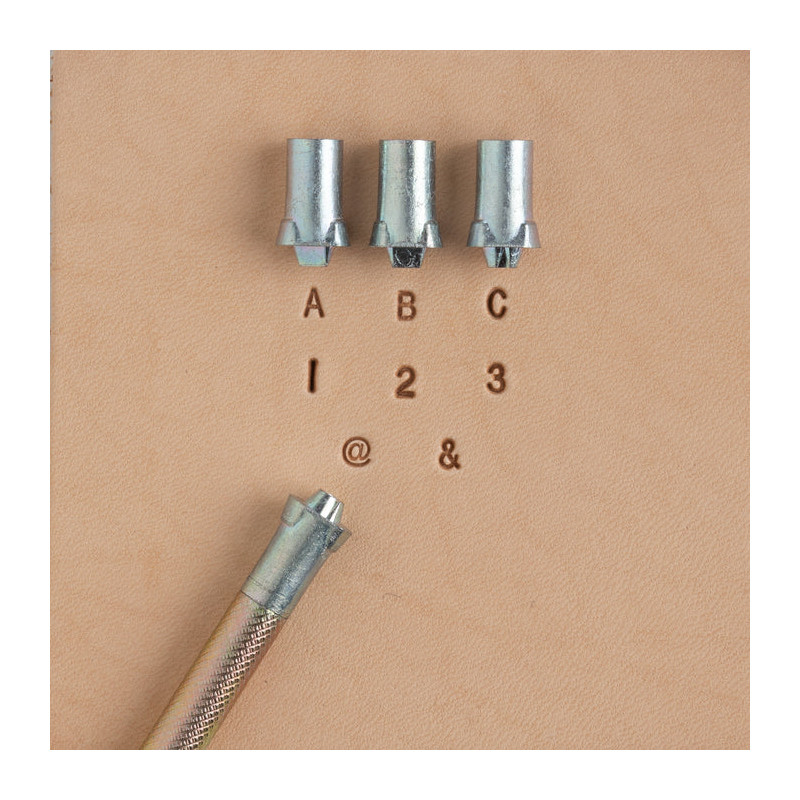 ZoeTekway Lot de 40 tampons en bois de l'alphabet - Lettres de l'alphabet - Chiffres et symboles - Avec tampon encreur - Pour scrapbooking, art, fabrication de cartes (écriture manuscrite