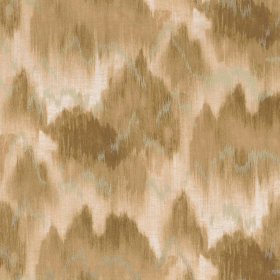 Tissu brodé Nyx ocre Camengo | Artapisserie.fr