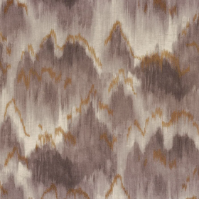 Tissu brodé Nyx purple Camengo | Artapisserie.fr