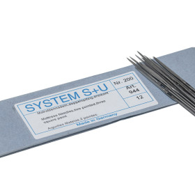 12 Carrelets droits 2 pointes triangulaires 200 mm