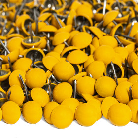 500 Clous tapissier Prestige Melon Perle Fer 16 mm