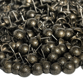 Clous tapissiers Prestige Bronze Moucheté Perle Fer 16 mm