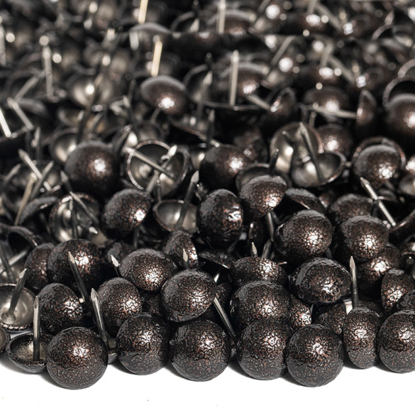 Clous tapissier Prestige Bronze Noir Perle Fer 16mm