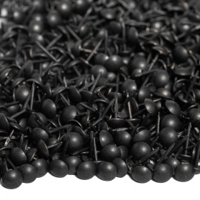 1000 clous tapissier noir mat Ø8 mm | artapisserie.fr