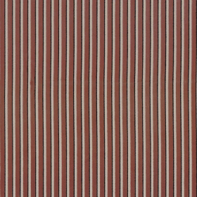 Tissu à rayures Michigan terre de sienne Camengo | Artapisserie.fr