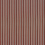 Tissu à rayures Michingan terre de sienne Camengo