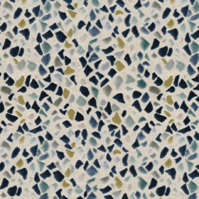 Tissu velours Terrazzo horizon Camengo Tissu velours Terrazzo horizon Camengo | Artapisserie.fr