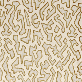 Tissu à rayures Odyssee sable Camengo | Artapisserie.fr