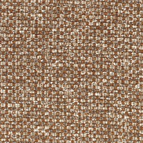 Tissu brodé Prestige orange terreux Casamance | Artapisserie.fr