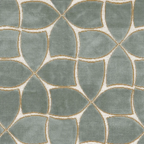 Tissu velours Palida opaline Casamance | Artapisserie.fr