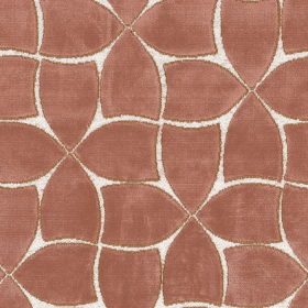Tissu velours Palida blush Casamance | Artapisserie.fr