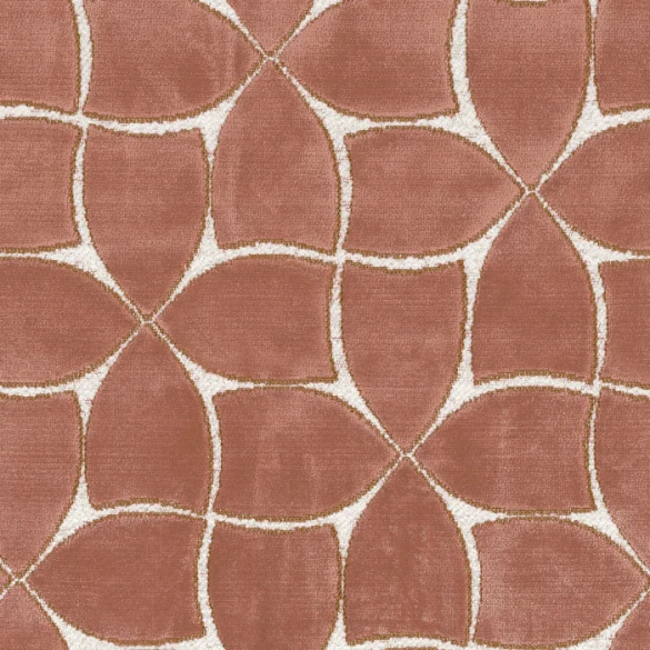 Tissu velours Palida blush Casamance | Artapisserie.fr