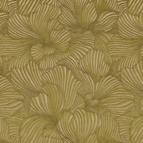 Tissu jacquard Apparat olive Casamance | Artapisserie.fr