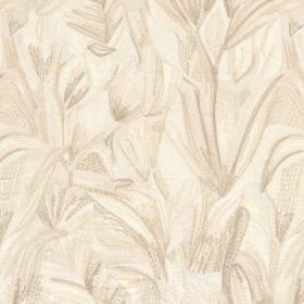 Tissu brodé Iridis beige poudré Casamance Tissu brodé Iridis beige poudré Casamance | Artapisserie.fr
