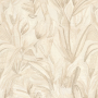 Tissu brodé Iridis beige poudré Casamance | Artapisserie.fr