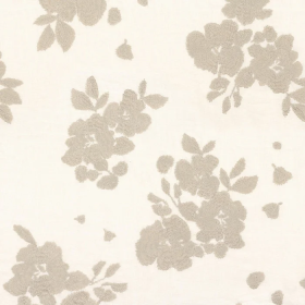 Tissu naturel Gardenia grège Casamance Tissu naturel Gardenia grège Casamance | Artapisserie.fr