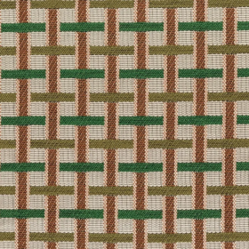 Tissu Ivy vert Casamance | Artapisserie.fr