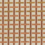 Tissu Ivy orange Casamance | Artapisserie.fr