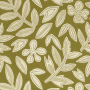 Tissu velours Forget Me Not olive Casamance | Artapisserie.fr