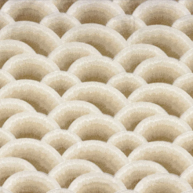 Tissu brodé Arcus mordoré Casamance Tissu brodé Arcus mordoré Casamance | Artapisserie.fr