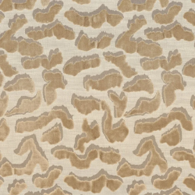 Tissu jacquard Nimbus beige Casamance | Artapisserie.fr