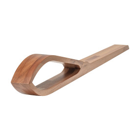 Pince à coudre en bois exotique verni 1m05 - artapisserie.fr