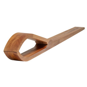 Pince à coudre en bois exotique verni 1m30 - artapisserie.fr