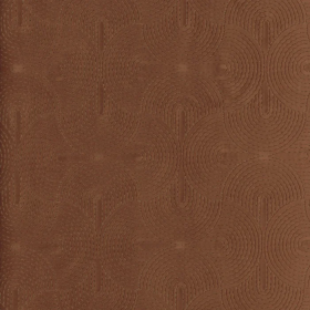 Tissu brodé Boudoir terracotta Casamance Tissu brodé Boudoir terracotta Casamance | Artapisserie.fr