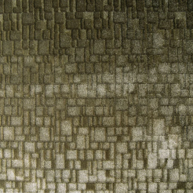 Tissu jacquard Perspective céladon foncé Casamance | Artapisserie.fr