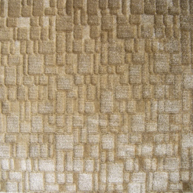 Tissu jacquard Perspective Sable Casamance | Artapisserie.fr