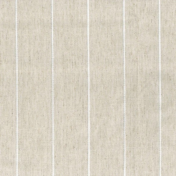 Tissu à rayures Proportion naturel Casamance | Artapisserie.fr