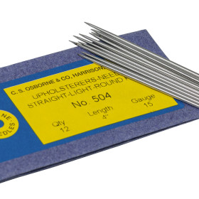 12 Carrelets droits 1 pointe Osborne 100 mm