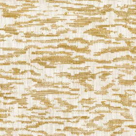 Tissu jacquard Section ocre Casamance | Artapisserie.fr